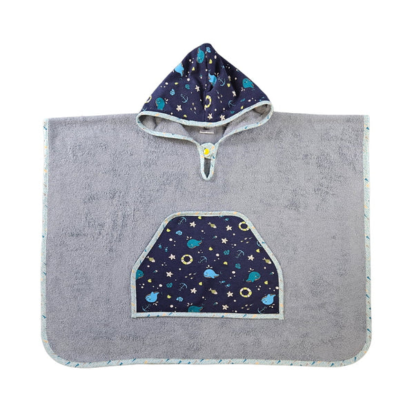 Bamboo Poncho - Marine Universe