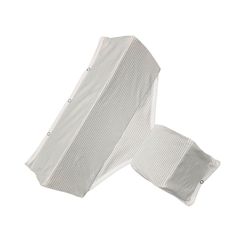 Support pillow for babies - Gray stripes