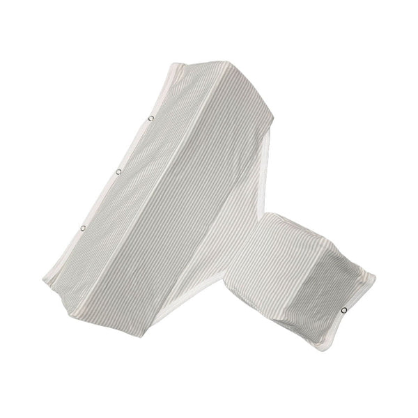 Support pillow for babies - Gray stripes