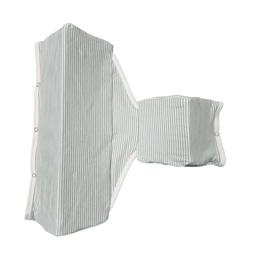 Additional cover for support pillow - Mint stripes
