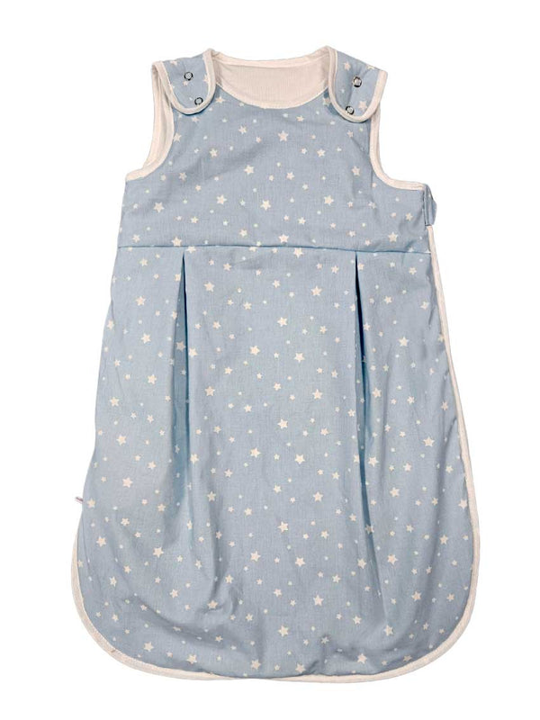 Classic Sleeping Bag with Filling - Blue with White Stars