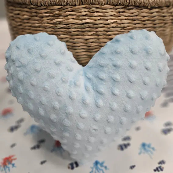 Personalized Heart - Light Blue
