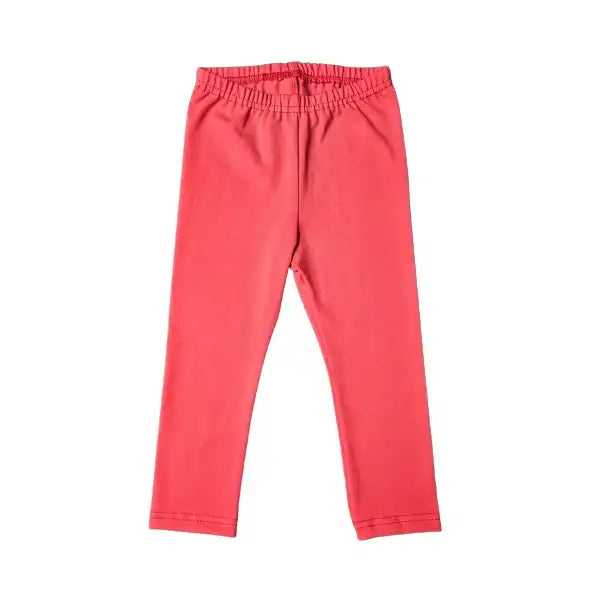 Leggings - Coral Red