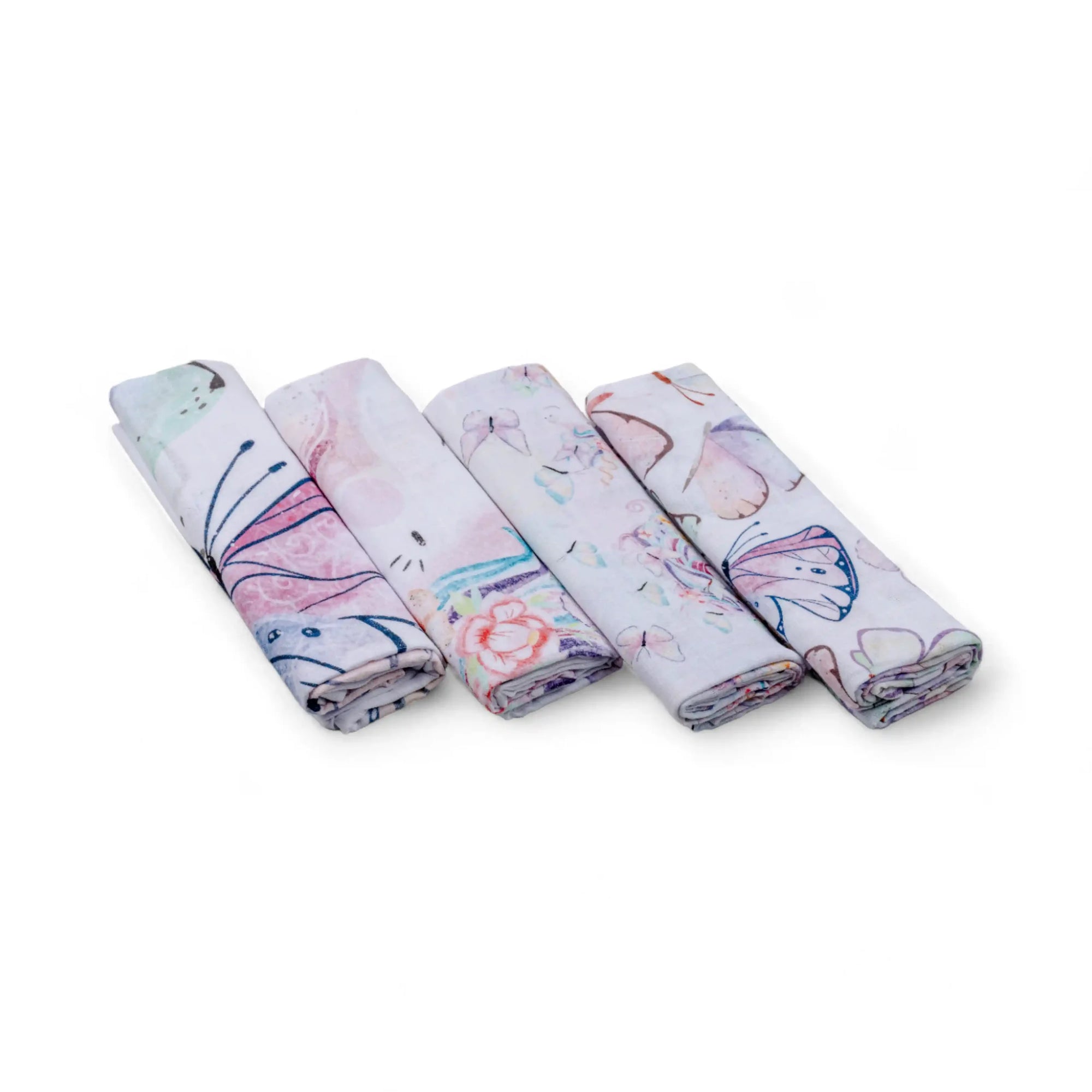 Set of Children's Premium Cotton Tetra Diapers 70x70cm in Gift Box - Set 4/1 - Wonderful World