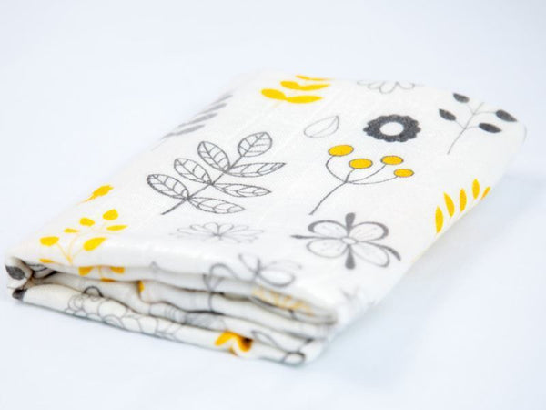 Bamboo Tetra Diaper - Leaves