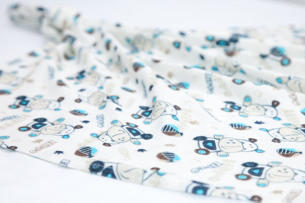 Bamboo Tetra Diaper - Hippo