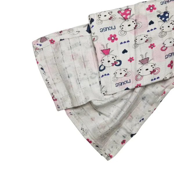 Children's Bamboo Tetra Diaper 65x65cm - Mišica