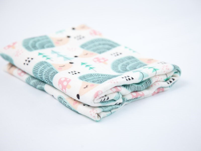 Bamboo Tetra Diaper - Hedgehogs