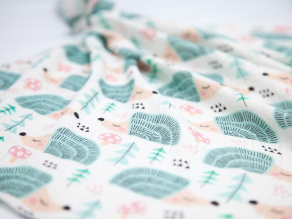 Bamboo Tetra Diaper - Hedgehogs