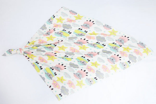 Bamboo Tetra Diaper - Colorful Sheep