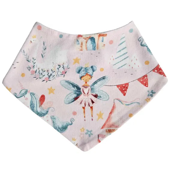 Bib Scarf - Fairies and Unicorns