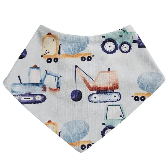 Bib Scarf - Blue Machines