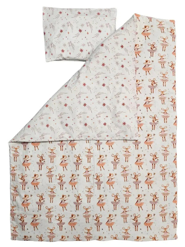 Bedding Set 60x120cm - 2-Piece - Fairy Mouse