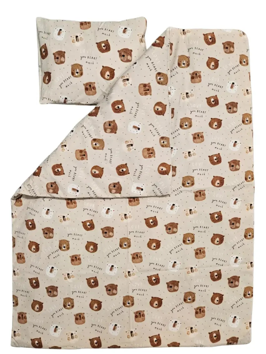 Bedding set 60x120cm - 2-piece - Love you beary much