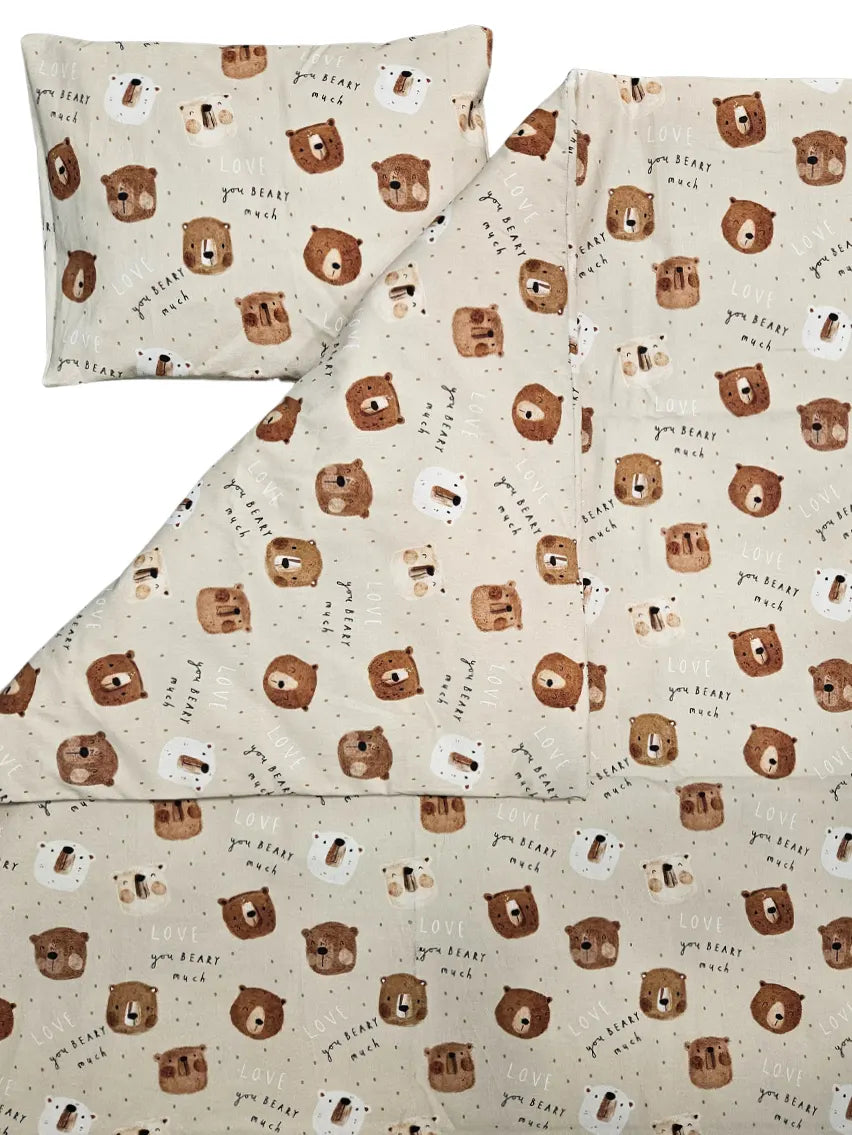 Bedding set 60x120cm - 2-piece - Love you beary much