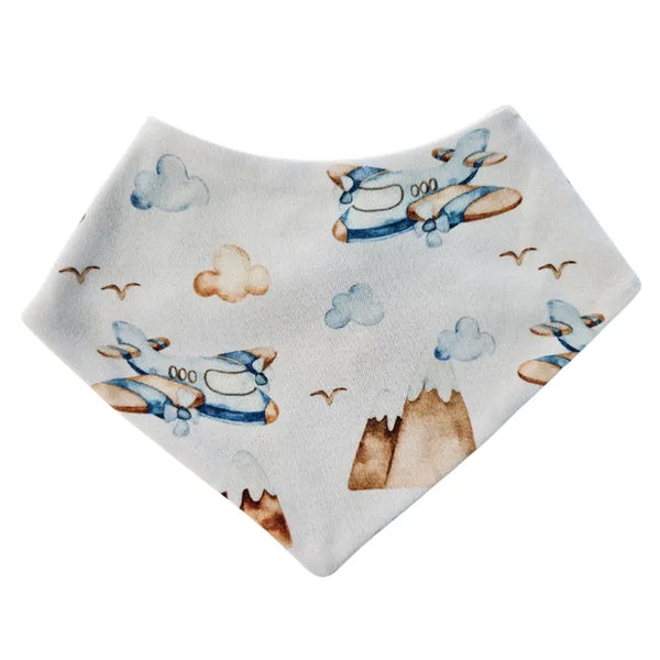 Bib Scarf - Airplanes