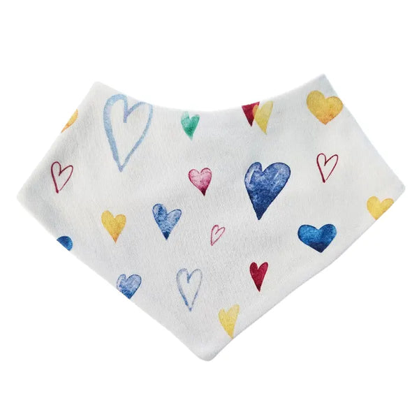 Bib Scarf - Hearts