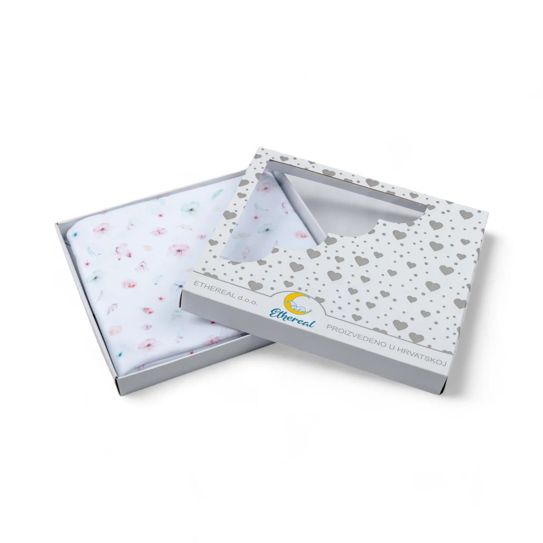 Premium Cotton Double Layer Blanket - Butterflies and Flowers
