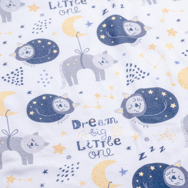 Premium pamučna dvoslojna dekica - Dream big little one