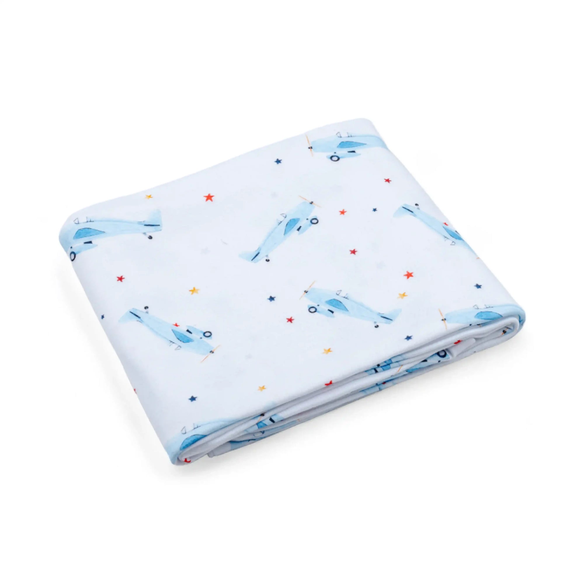 Premium Cotton Double Layer Blanket - Airplanes