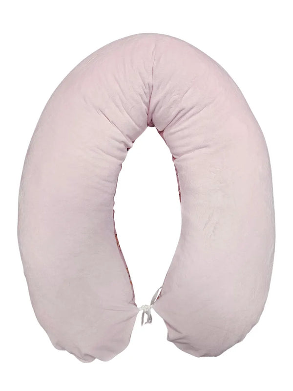 Nursing Pillow with Cotton Cover 170cm - Mouse Fairy + Pink Plush