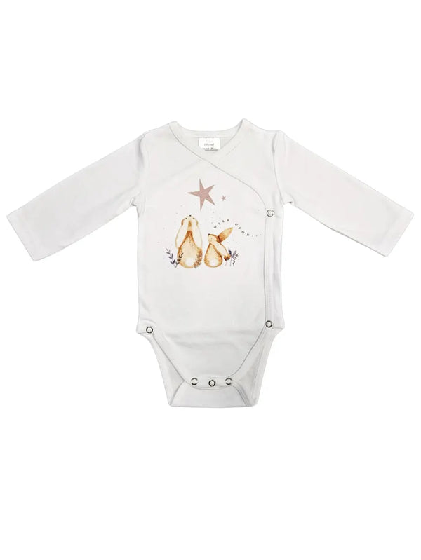 Baby Bodysuit - Bunnies and Stars