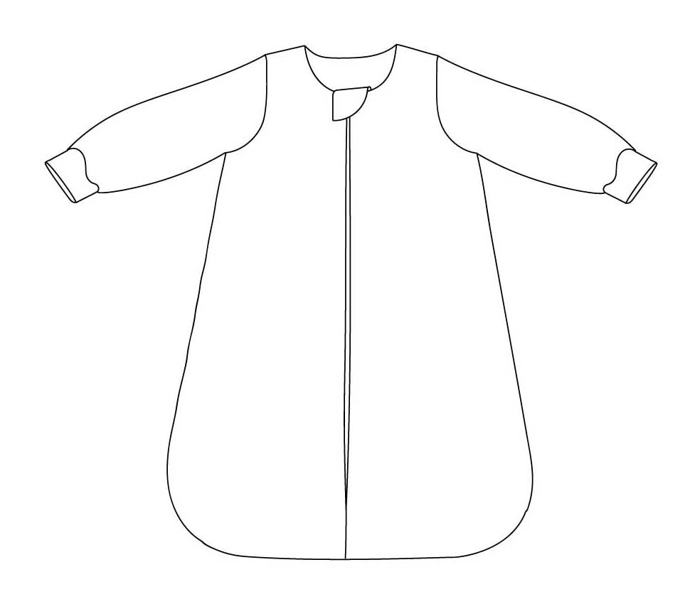 Cotton Sleeping Bag with Sleeves - DESIGN YOUR OWN