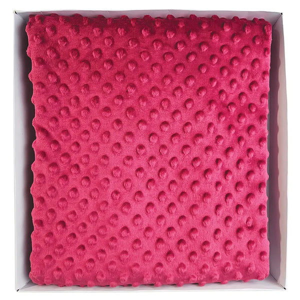 Minky Blanket - Fuchsia