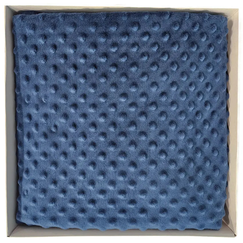Minky Blanket - Dark Blue