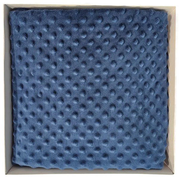 Minky Blanket - Dark Blue