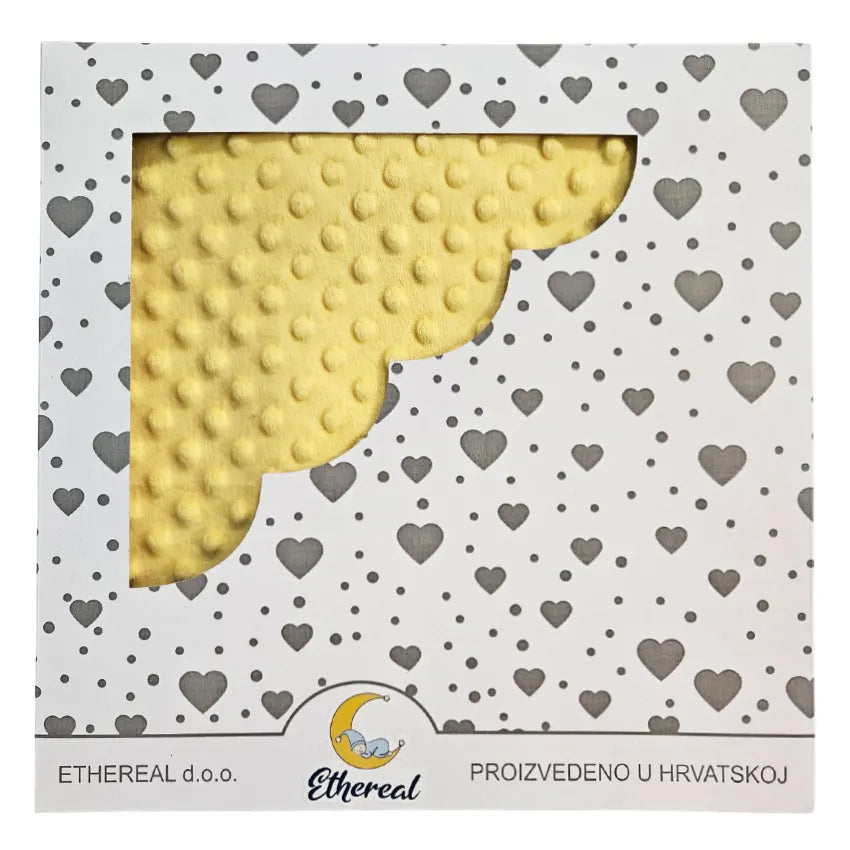 Minky Blanket - Yellow