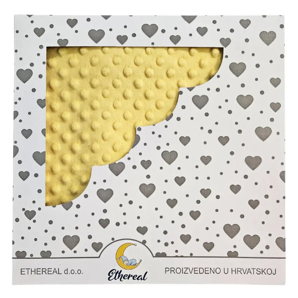 Minky Blanket - Yellow
