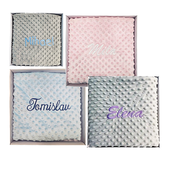 Personalized Minky Blanket