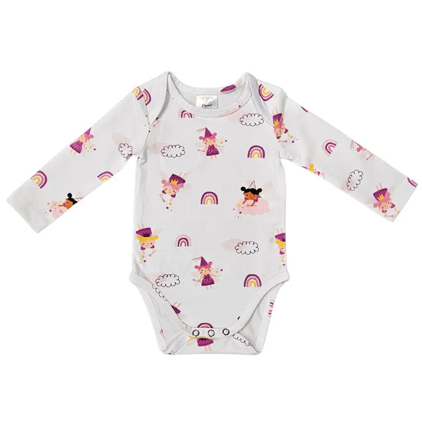 Long Sleeve Bodysuit - Fairy and Long
