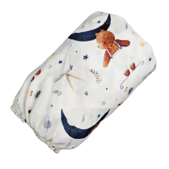 Fitted sheet - Bear reaching the moon