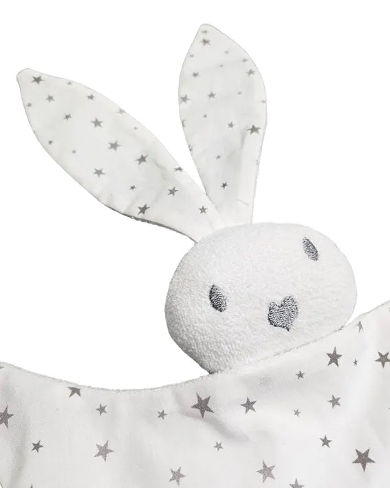 Comforter - Light grey stars