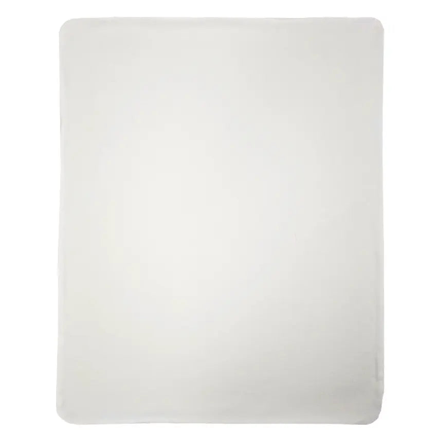 Cotton Velour Blanket 80x100cm - White