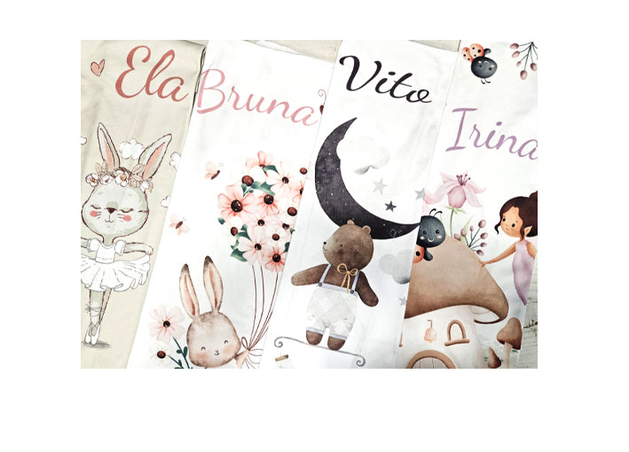 Premium Cotton Blanket - Organic Cotton - DESIGN IT YOURSELF - Personalized