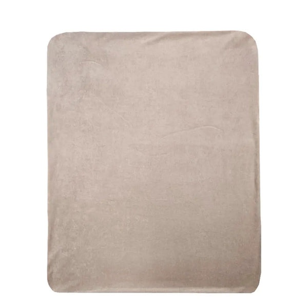 Cotton Velour Blanket 80x100cm - Brown