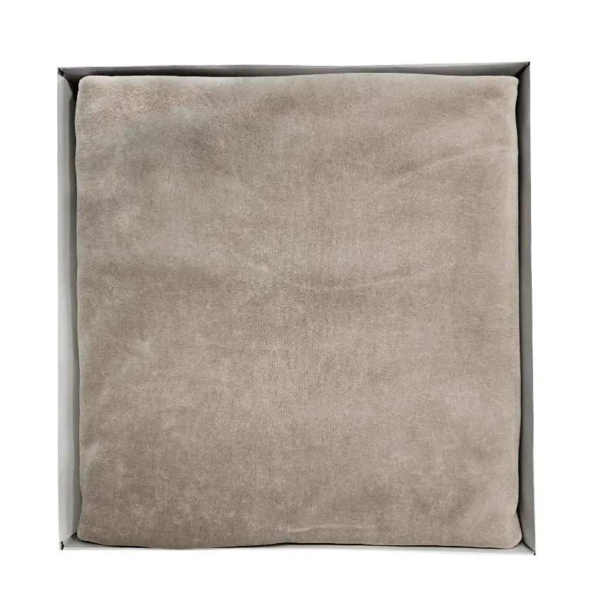 Cotton Velour Blanket 80x100cm - Brown