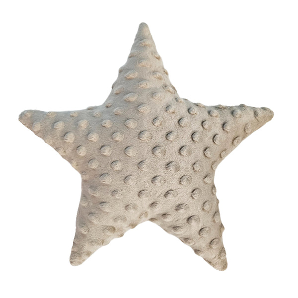 Minky decorative cushion star - Beige