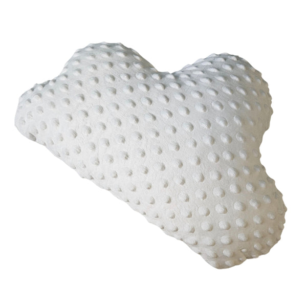 Minky Cloud Decorative Pillow - White
