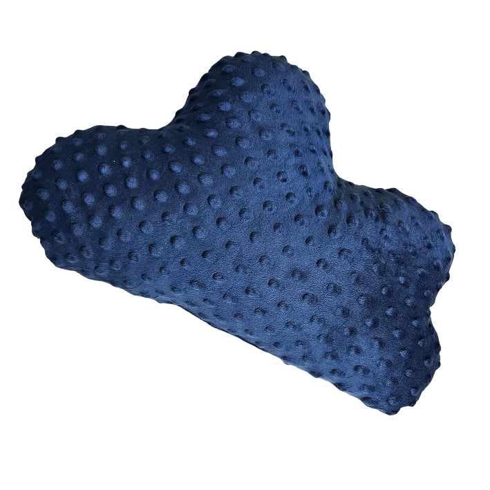 Minky Cloud Decorative Pillow - Dark Blue
