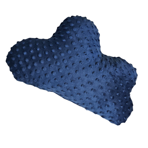 Minky Cloud Decorative Pillow - Dark Blue