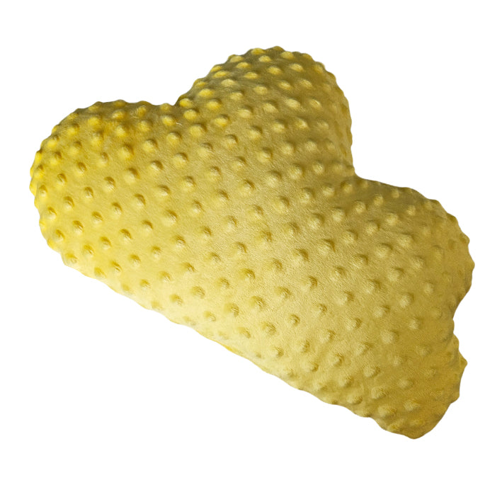 Minky Decorative Cloud Pillow - Yellow