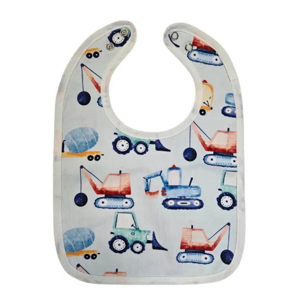 Bib with Waterproof Backing - Excavators