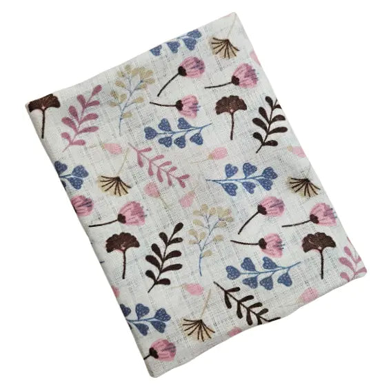 Children's Cotton Tetra Diaper 70x70cm - Flowers