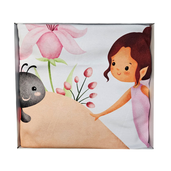 Premium Cotton Blanket - Organic Cotton - Forest Fairy