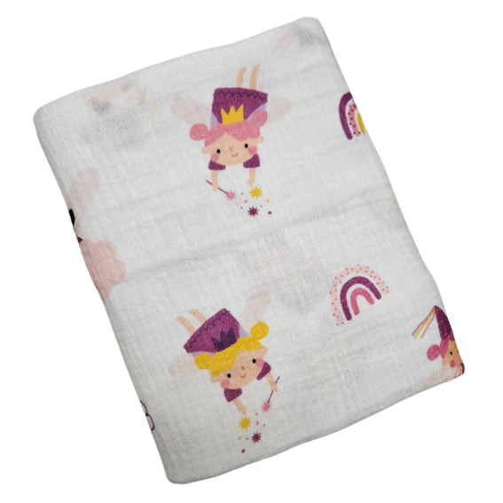 Dječja tetra pelena muslin premium 65x65cm - Fairy
