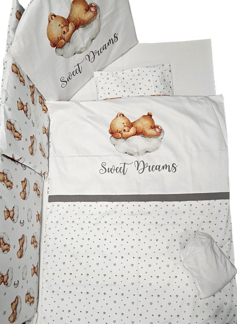 Premium exclusive bedding - 6-piece - Sleepy little bear